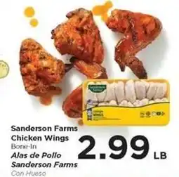 Food 4 Less Sanderson Farms Chicken Wings offer