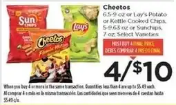 Food 4 Less Cheetos offer