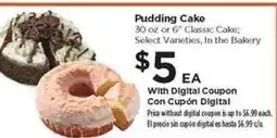 Food 4 Less Pudding Cake offer