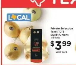 Kroger Private Selection Texas 1015 Sweet Onions offer