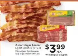 Kroger Oscar Mayer Bacon offer