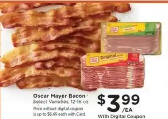 Kroger Oscar Mayer Bacon offer