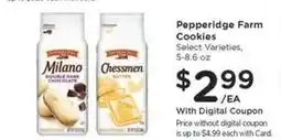 Kroger Pepperidge Farm Cookies offer