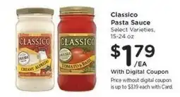 Kroger Classico Pasta Sauce offer