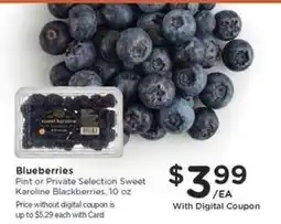 Kroger Blueberries offer