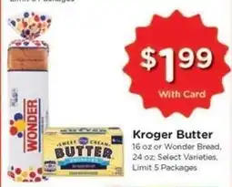 Kroger Kroger Butter offer