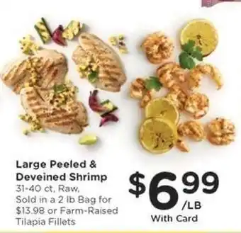 Kroger Large Peeled & Deveined Shrimp offer