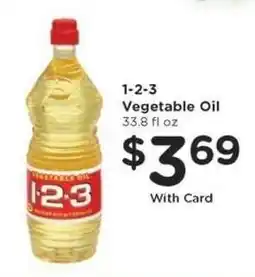 Kroger 1-2-3 Vegetable Oil offer