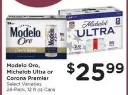 Kroger Modelo Oro, Michelob Ultra or Corona Premier offer