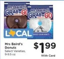 Kroger Mrs Baird's Donuts offer