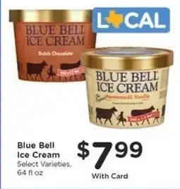 Kroger Blue Bell Ice Cream offer