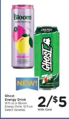 Kroger Ghost Energy Drink offer