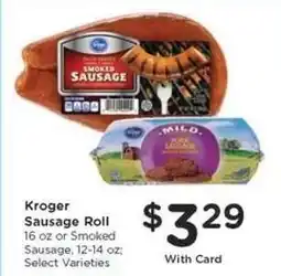 Kroger Kroger Sausage Roll offer