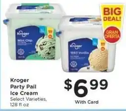 Kroger Kroger Party Pail Ice Cream offer