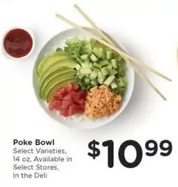 Kroger Poke Bowl offer