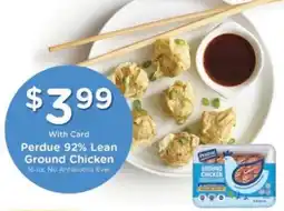 Kroger Perdue 92% Lean Ground Chicken offer