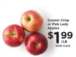 Kroger Cosmic Crisp or Pink Lady Apples offer