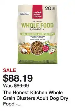 Petsmart The Honest Kitchen Whole Grain Clusters Adult Dog Dry Food - Chicken & Oat offer