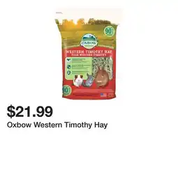 Petsmart Oxbow Western Timothy Hay offer