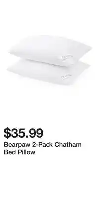 Kohl's Bearpaw 2-Pack Chatham Bed Pillow offer