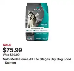 Petsmart Nulo MedalSeries All Life Stages Dry Dog Food - Salmon offer