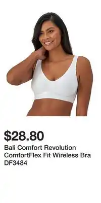 Kohl's Bali Comfort Revolution ComfortFlex Fit Wireless Bra DF3484 offer