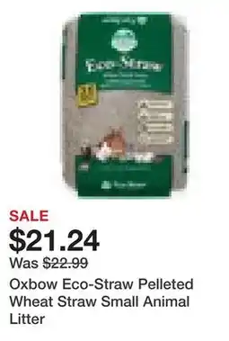 Petsmart Oxbow Eco-Straw Pelleted Wheat Straw Small Animal Litter offer