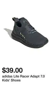 Kohl's adidas Lite Racer Adapt 7.0 Kids' Shoes offer