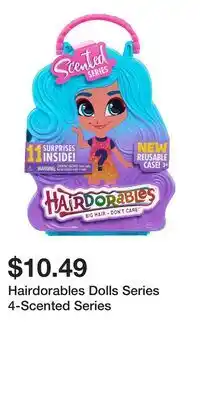 Kohl's Hairdorables Dolls Series 4-Scented Series offer