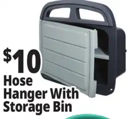 Ocean State Job Lot Hose Hanger With Storage Bin offer