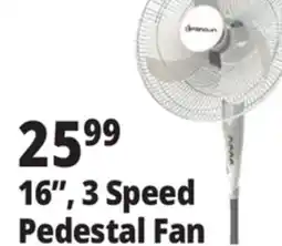 Ocean State Job Lot Penguin Pedestal Fan 16 offer