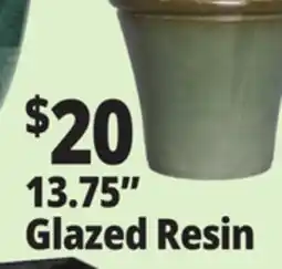 Ocean State Job Lot 13.75 Glazed Resin offer