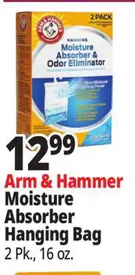 Ocean State Job Lot Arm & Hammer Moisture Absorber Hanging Bag offer