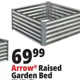 Ocean State Job Lot Galvanized Raised Garden Bed 35 x 35 x 17 offer