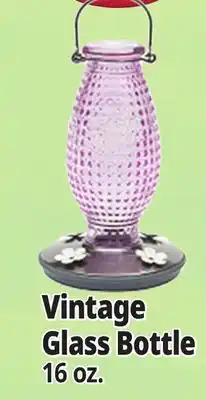 Ocean State Job Lot Vintage Glass Bottle 16 oz offer