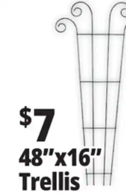 Ocean State Job Lot Panacea Planter Trellis 48 offer