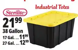 Ocean State Job Lot Sterilite Industrial Strong Box Tote 27 Gal offer