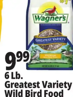 Ocean State Job Lot Wagner's Greatest Variety Deluxe Wild Bird Food 6 lbs offer