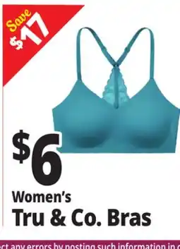 Ocean State Job Lot Women's Tru & Co. Bras offer