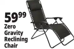 Ocean State Job Lot Oxford Cloth Zero Gravity Chair offer
