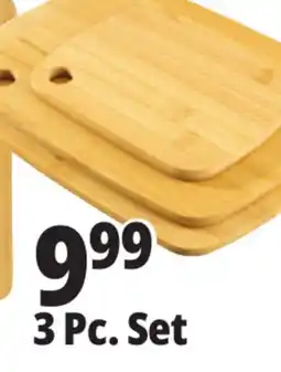 Ocean State Job Lot 3 Pc. Set Bamboo Cutting Boards offer