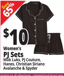 Ocean State Job Lot Women's PJ Sets offer
