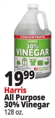Ocean State Job Lot Harris All Purpose 30% Vinegar offer