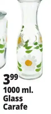 Ocean State Job Lot 1000 ml. Glass Carafe offer
