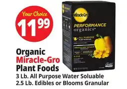Ocean State Job Lot Organic Miracle-Gro Plant Foods offer