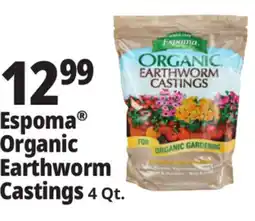 Ocean State Job Lot Espoma Earthworm Castings 4 qt offer