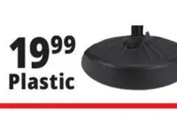 Ocean State Job Lot Round Fillable Plastic Umbrella Base offer