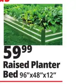 Ocean State Job Lot Galvanized Raised Garden Bed 96 x 48 x 12 offer