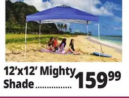 Ocean State Job Lot Mighty Shade 12' x 12' One-Touch Pop-Up Gazebo offer