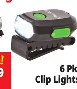 Ocean State Job Lot 6 Pk Clip Lights offer